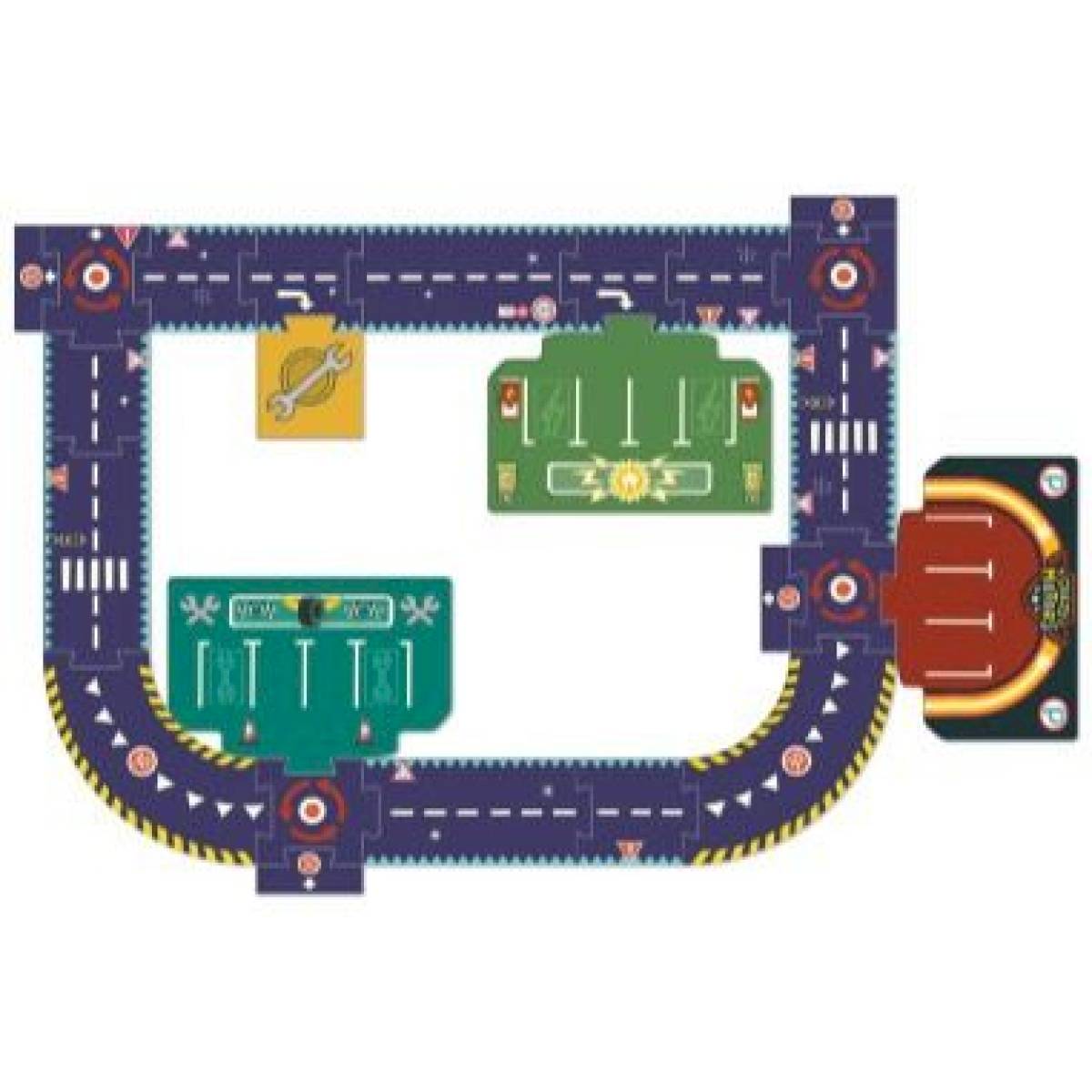 Circuit Géant Crazy Motors