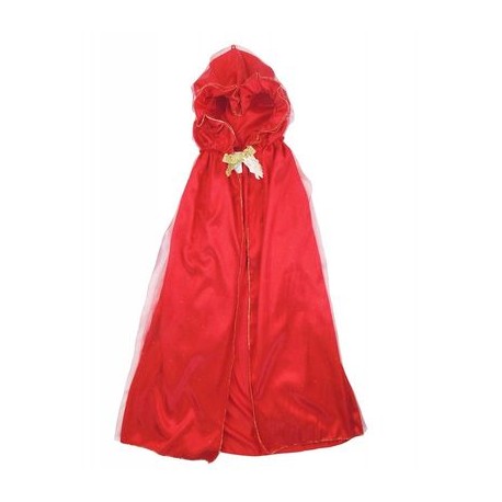 Cape royale rouge 7-8 ans