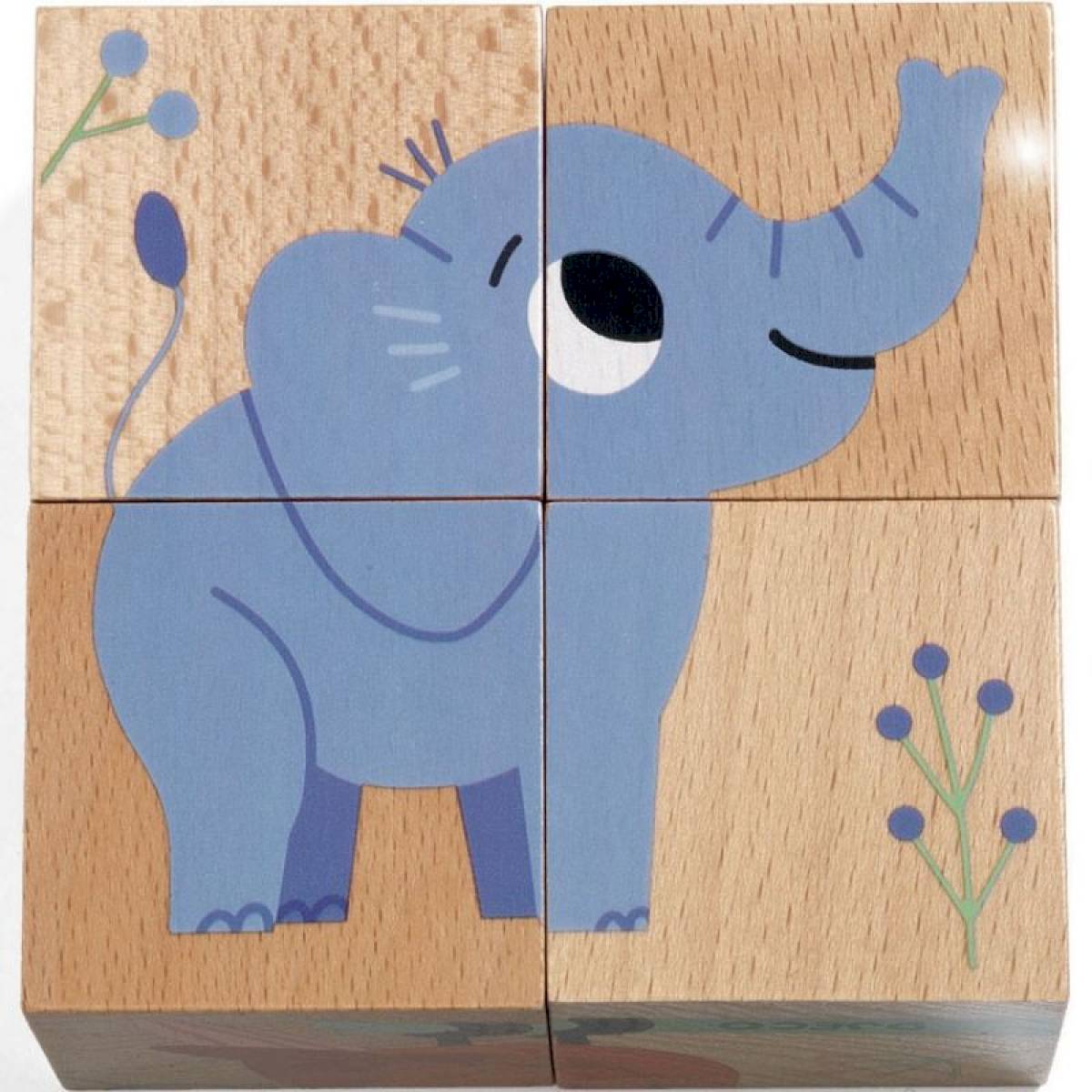 Cubes en bois Wild & Co