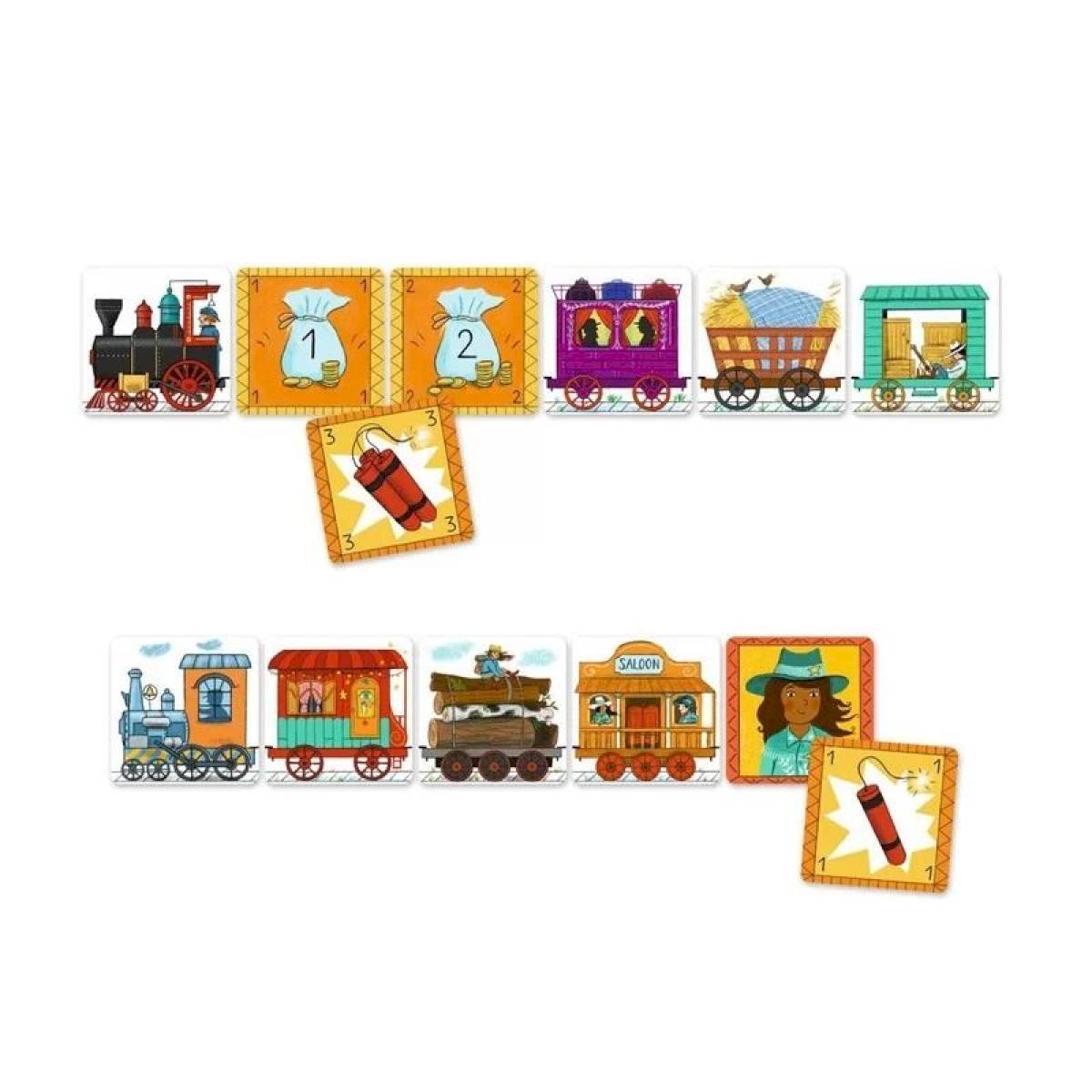 Jeu de cartes - Golden train