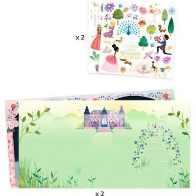 Histoires de stickers La vie au château