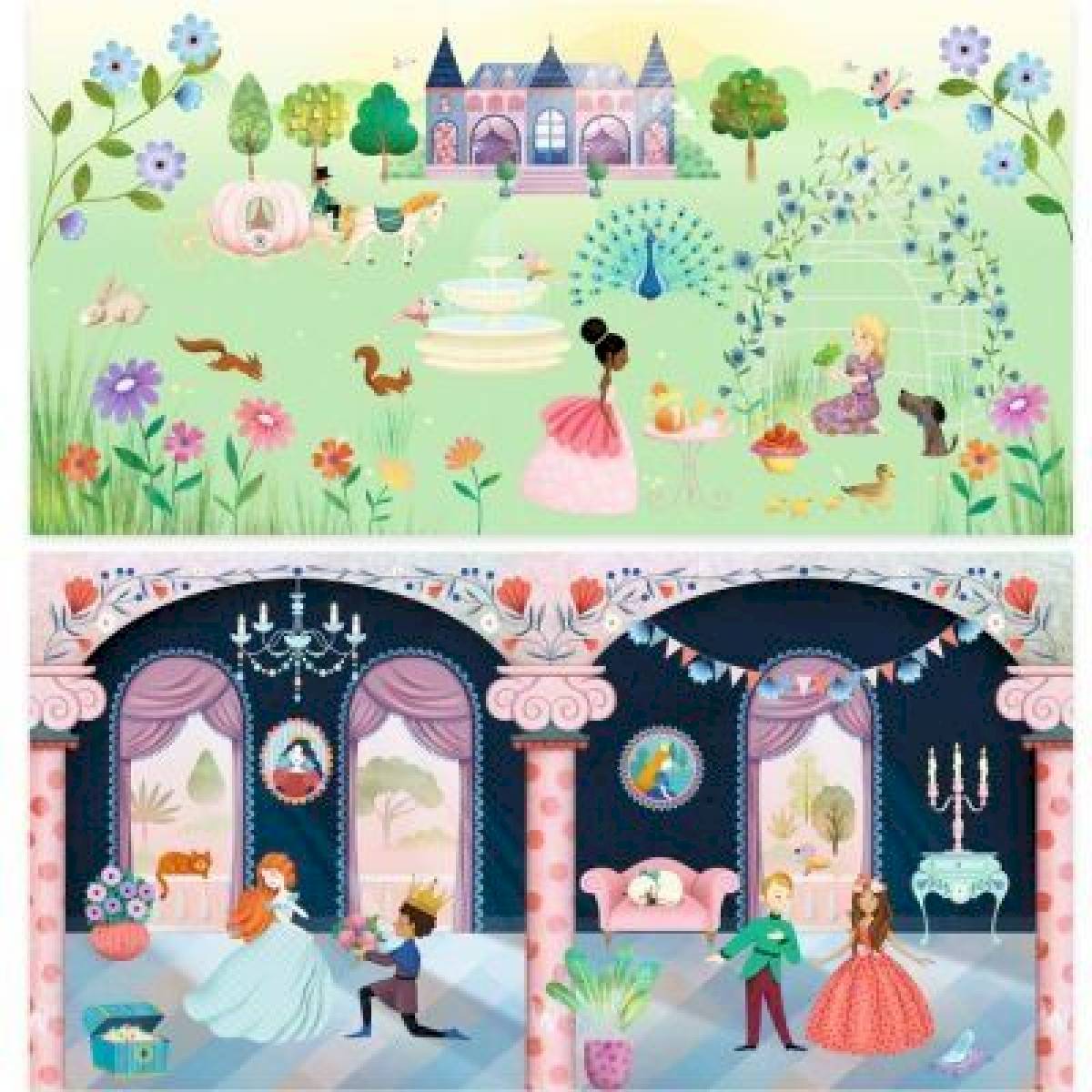 Histoires de stickers La vie au château