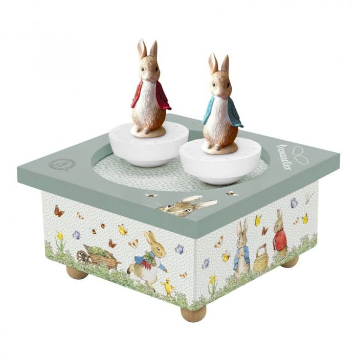 Boîte à musique Dancing Peter Rabbit