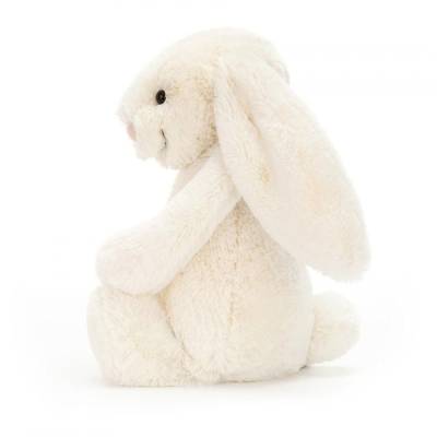 Peluche Lapin Bashful crème 31cm