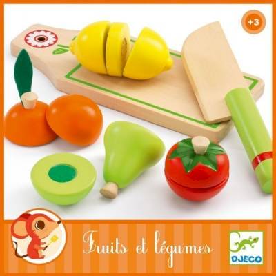 Fruits et légumes à découper - Djeco