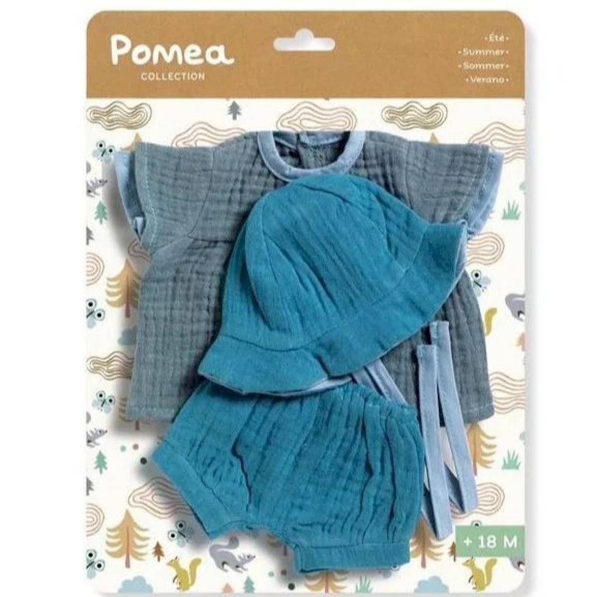 Vêtements de poupée - Tenue d'été Pomea