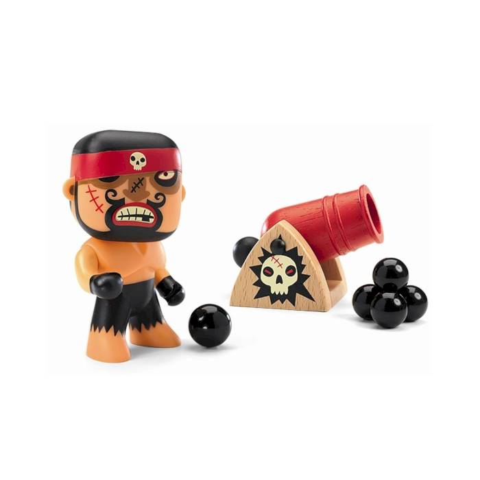 Figurine pirate Rick et Boumcrack  Arty Toys