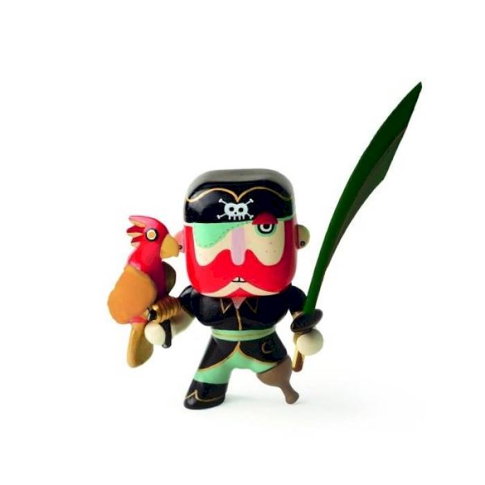 Figurine pirate Sam Parrot Art Toys