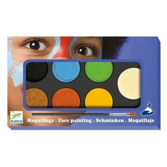 Maquillage Palette 6 couleurs Nature - Djeco