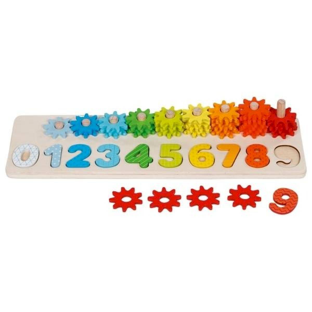 Jeu Apprendre à compter avec des engrenages