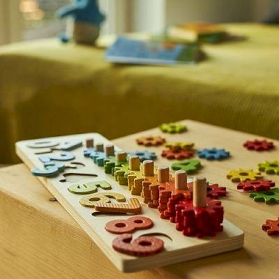 Jeu Apprendre à compter avec des engrenages