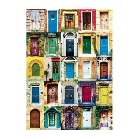 Puzzle 1000 pièces - Les Portes