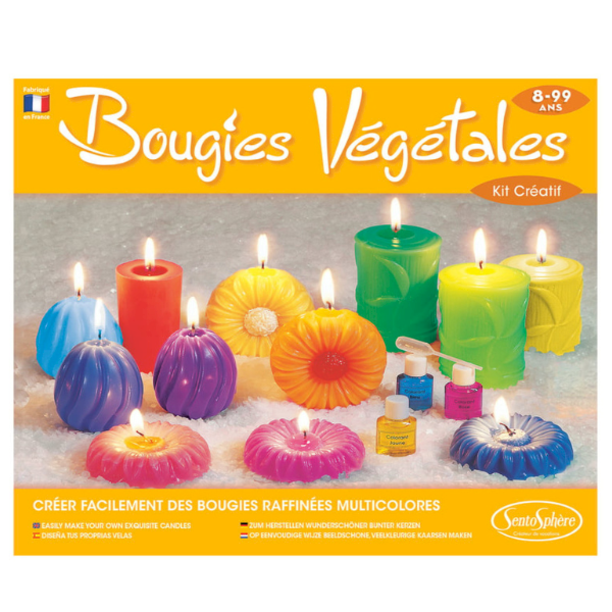 Bougies végétales