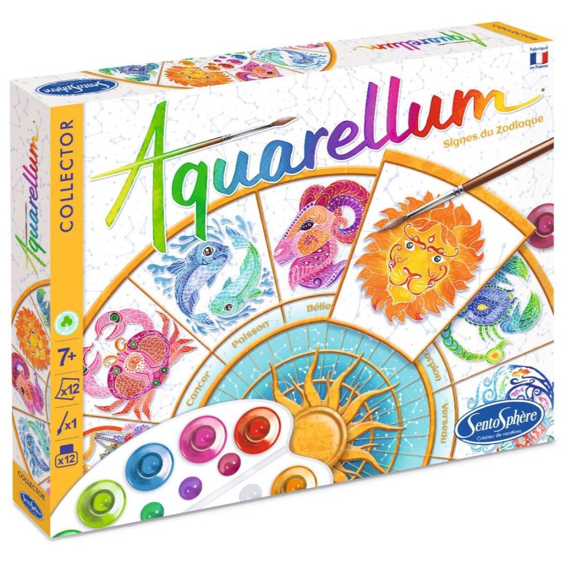 Jeu créatif Aquarellum - Licornes et pégases - Tableaux aquarellum