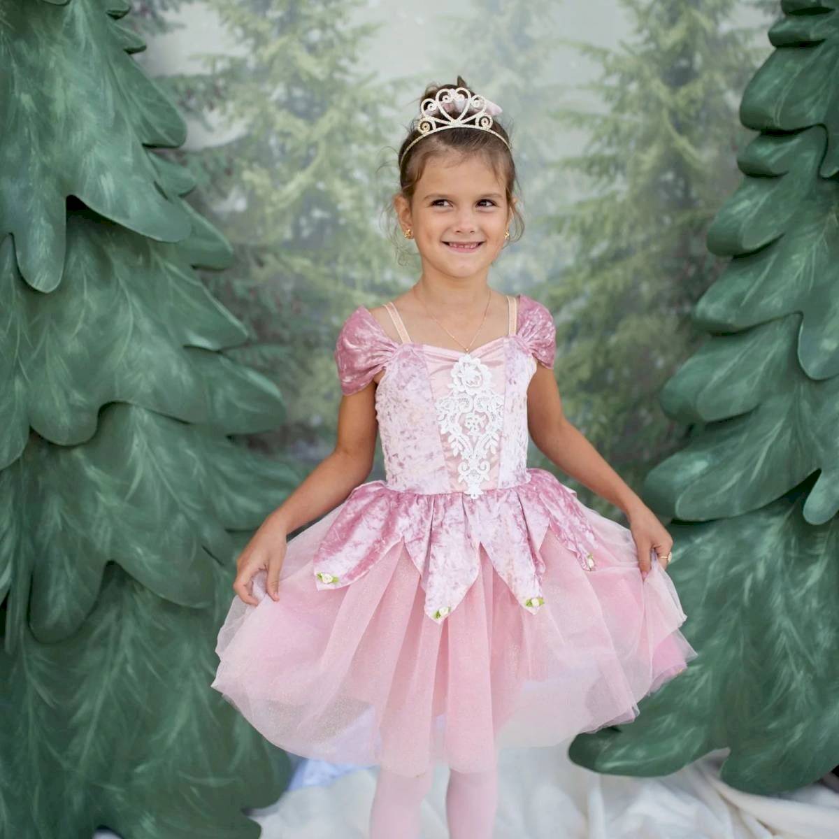 Robe de ballerine Vieux Rose 5-6 ans(dupliqué)