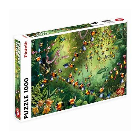 Puzzle 1000 pièces - Toucans Ruyer