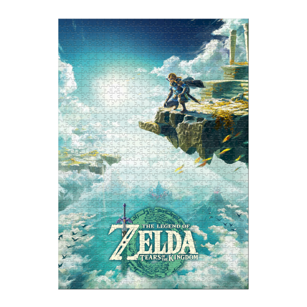 Puzzle 1000 pièces Zelda - Tears of the Kingdom