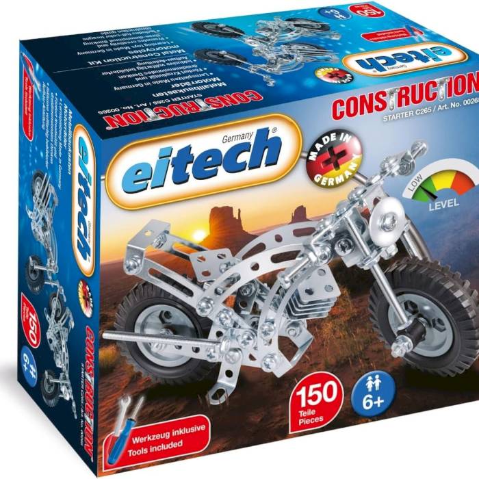 Coffret de construction en métal - Moto