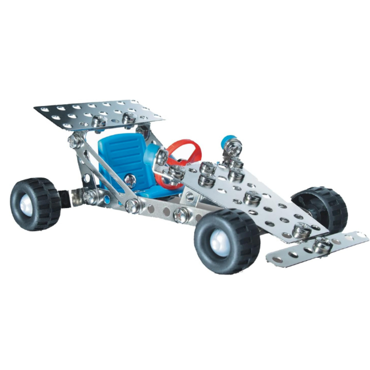 Coffret de construction en métal - voiture de course bolide