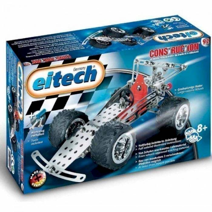 Coffret de construction en métal - voiture de course Quad