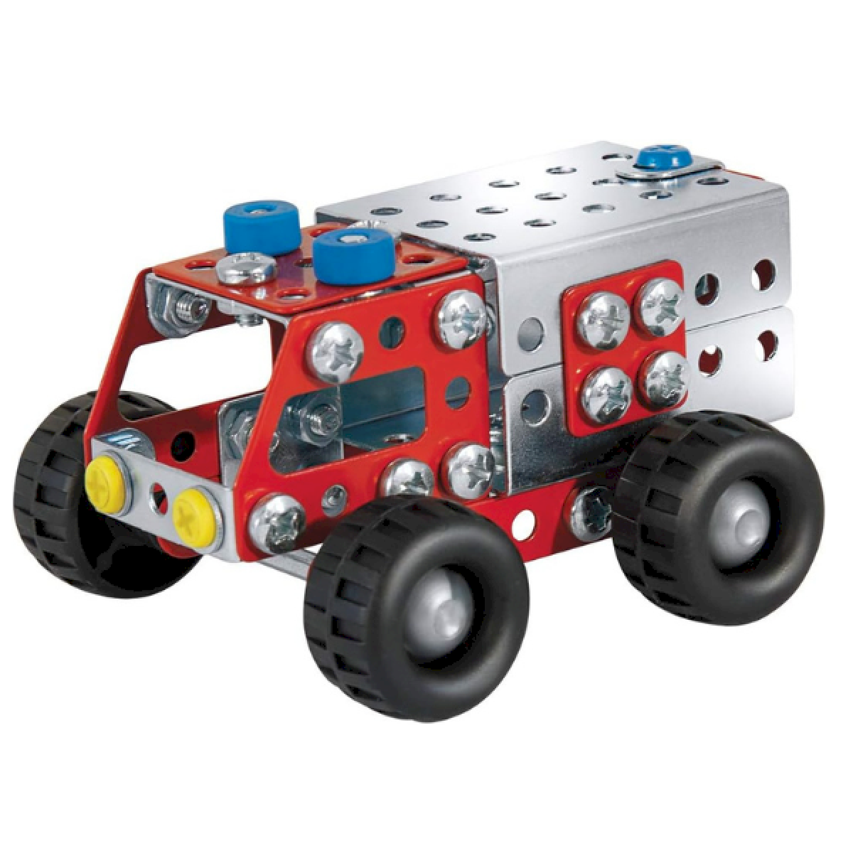 Coffret de construction en métal - Ensemble de pompiers