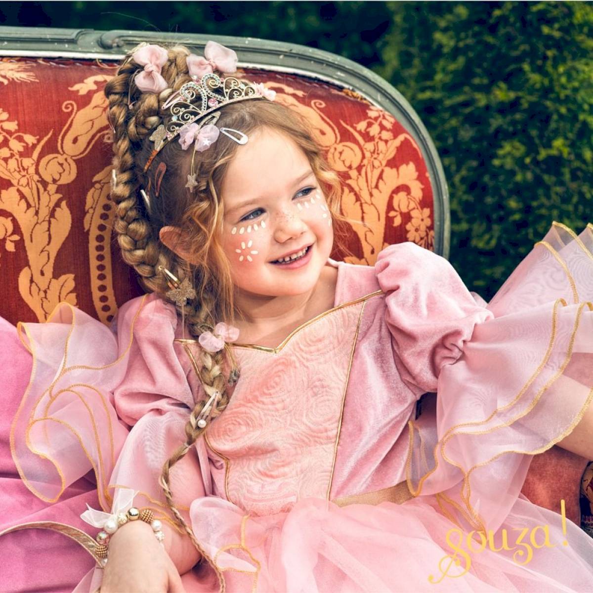 Robe de paon Tamara 5-7 ans(dupliqué)