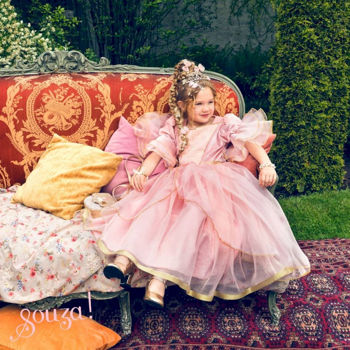 Robe de paon Tamara 5-7 ans(dupliqué)