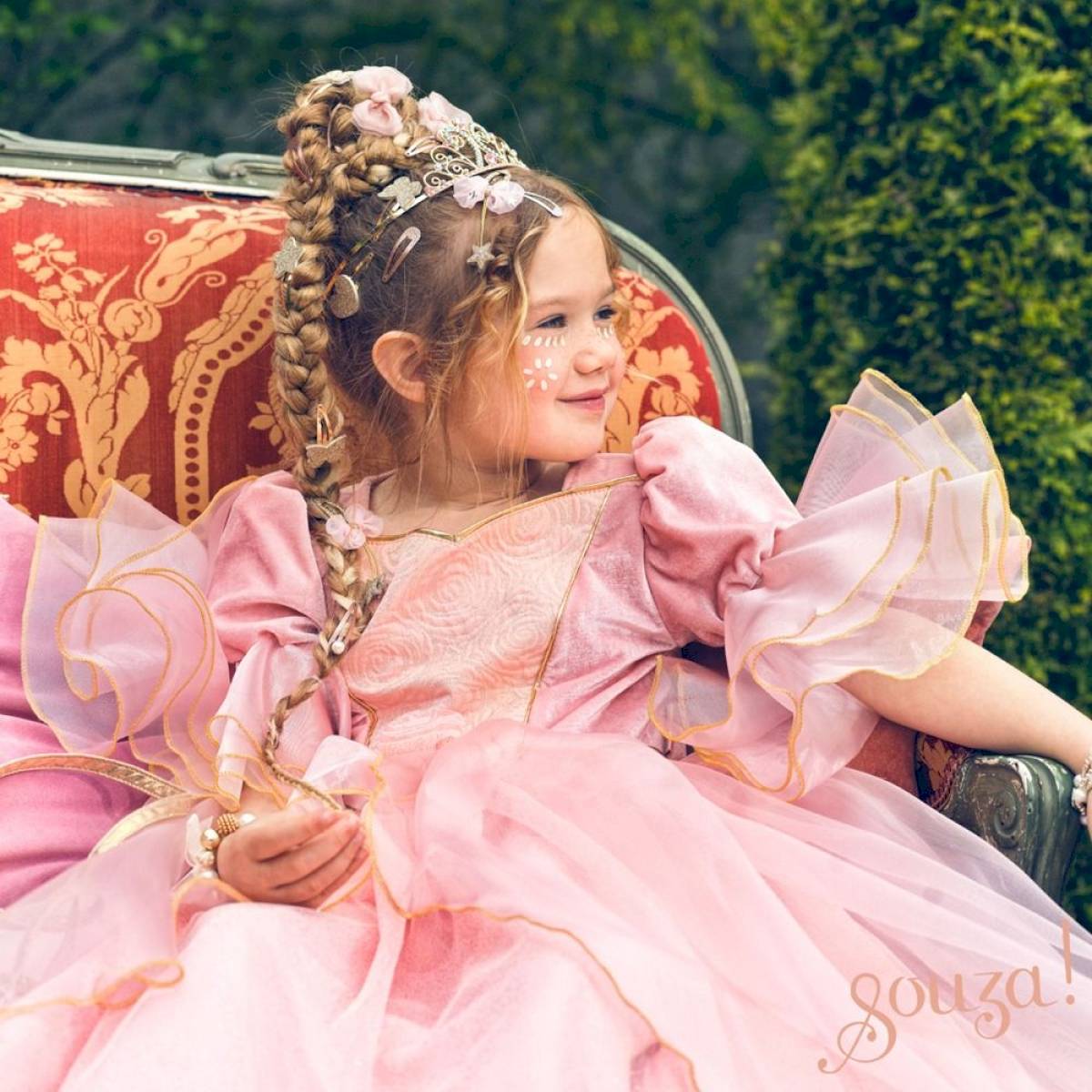 Robe de paon Tamara 5-7 ans(dupliqué)