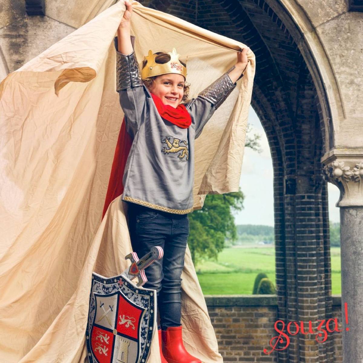 Déguisement du roi Arthur 3-4 ans