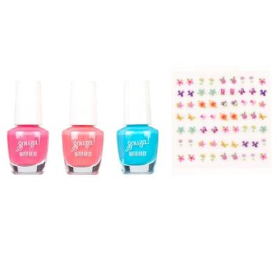 Set de vernis à ongles Fée et stickers