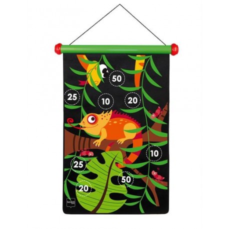 Jeu de fléchettes magnétiques Jungle