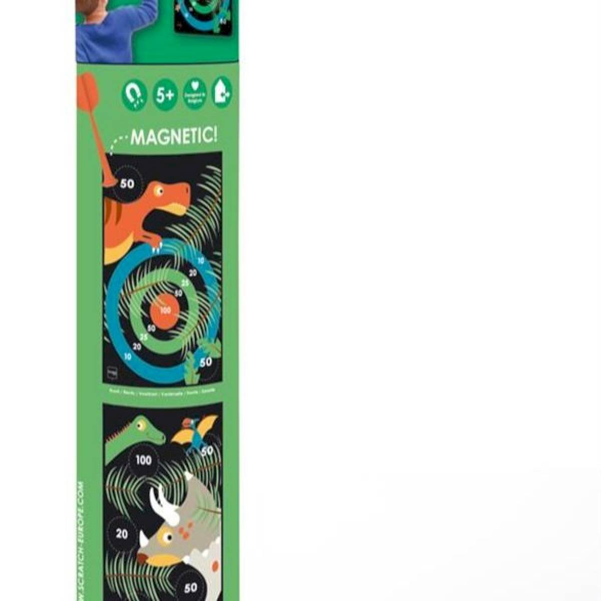 Jeu de fléchettes magnétiques - Le monde des Dinos