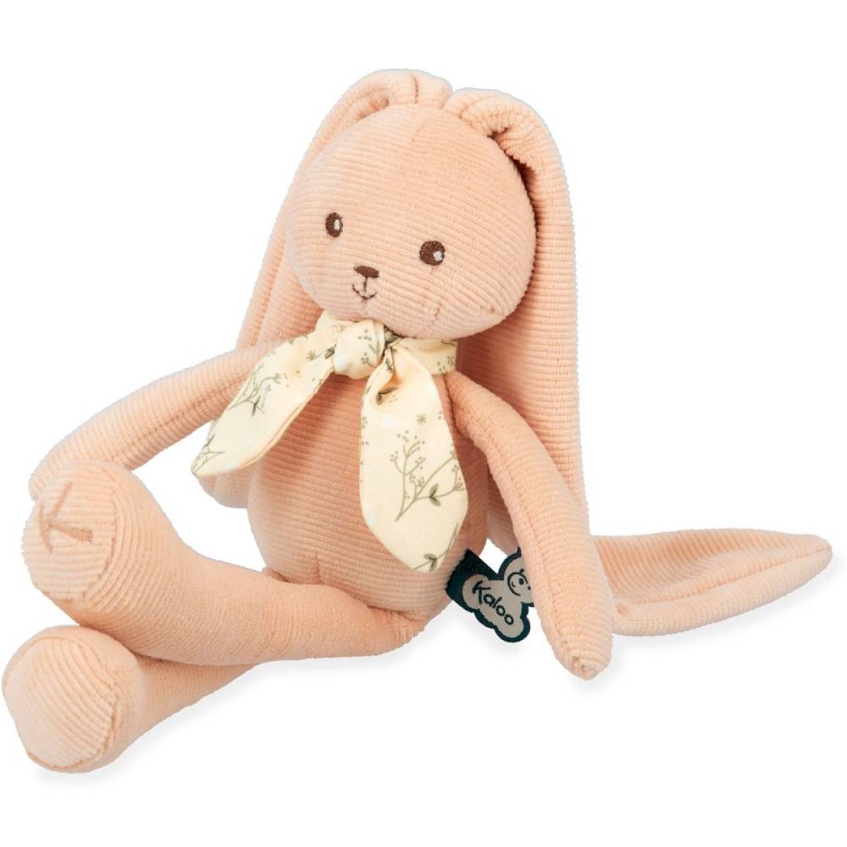 Peluche Pantin Lapin Pêche -25cm