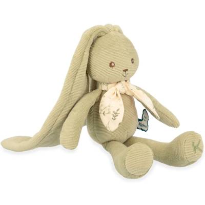 Peluche Pantin Lapin vert -25cm