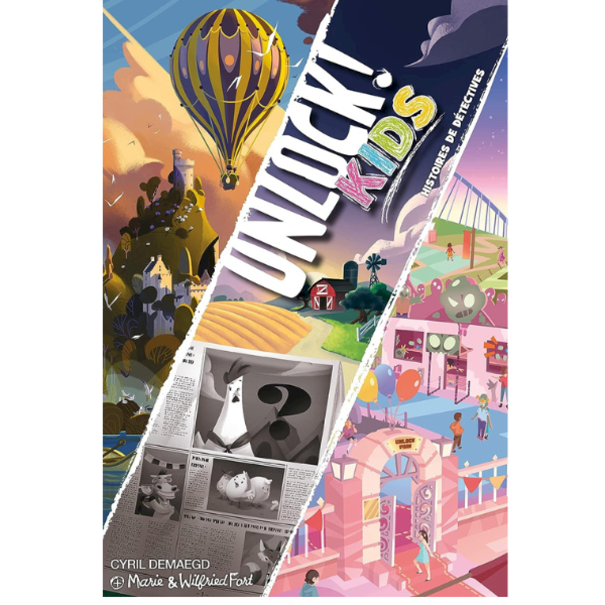 Unlock ! Kids : Une histoire de détectives - Jeux de société - Space Cow