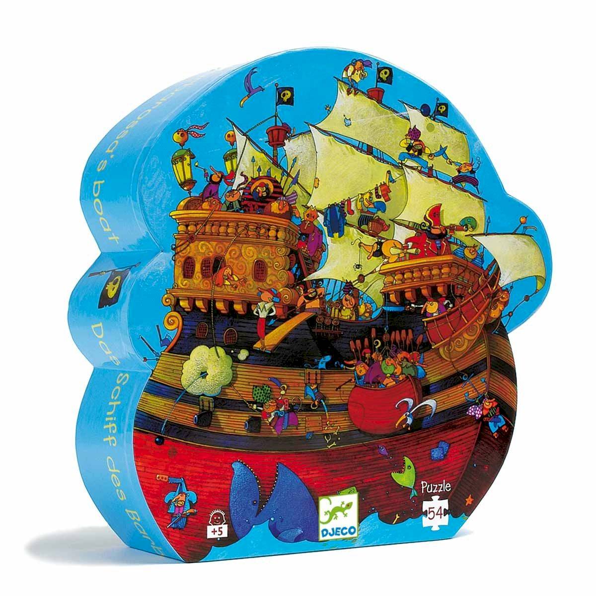 Puzzle Djeco Le bateau de Barberousse 54 pièces - Rêve de Lutin