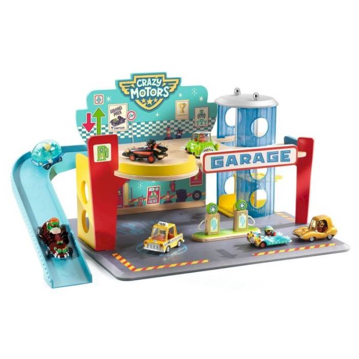 Garage Crazy Motors - Djeco