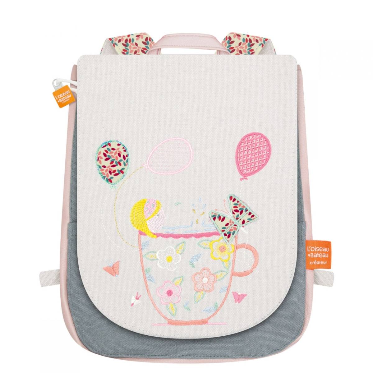 Sac à dos la fille à la tasse