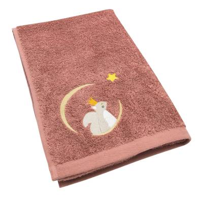 Serviette de bain Ecureuil marsala 50x100cm