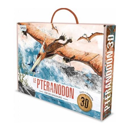 Livre et maquette Pteranodon
