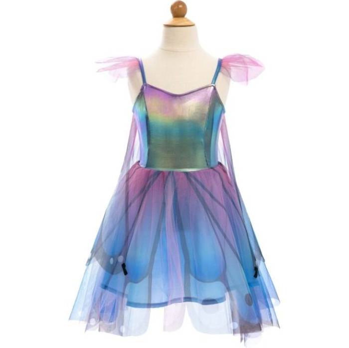 Robe de Papillon bleu-violet 3-4 ans