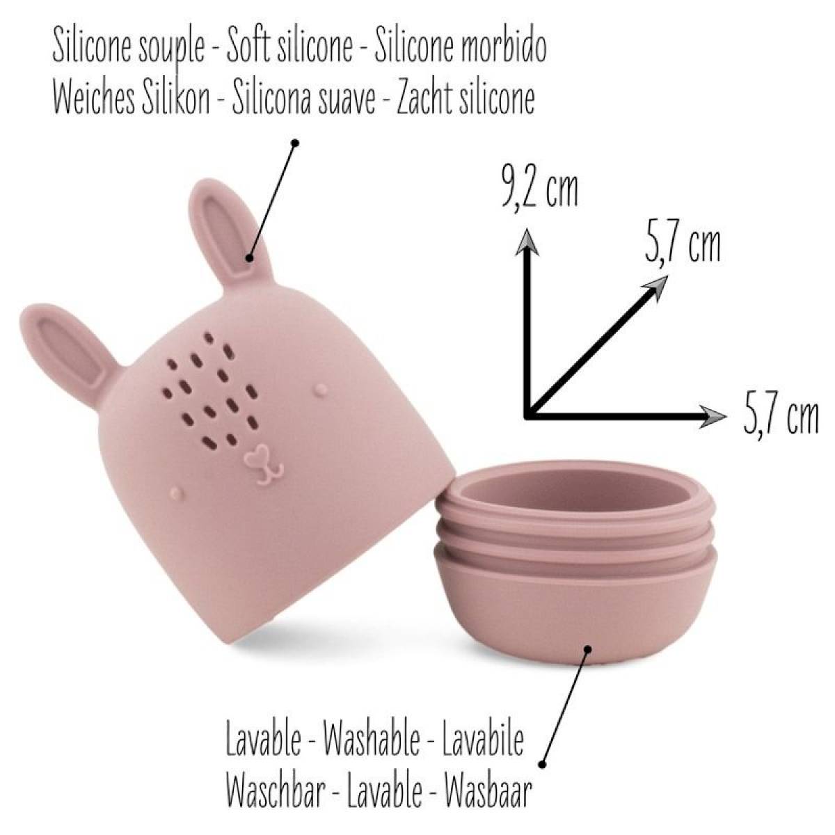 Jouet de bain Animaux aspergeurs en silicone