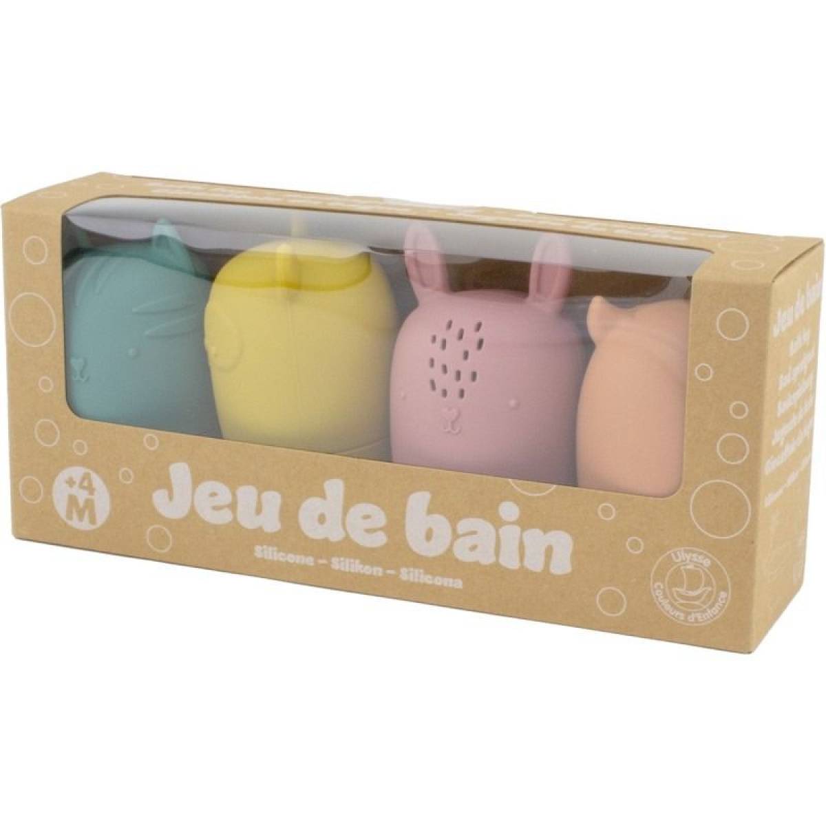 Jouet de bain Animaux aspergeurs en silicone