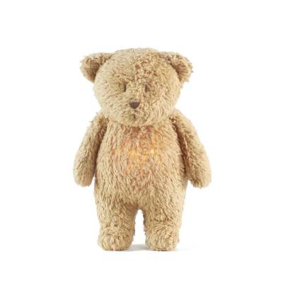 Peluche veilleuse Ours Moonie cappuccino