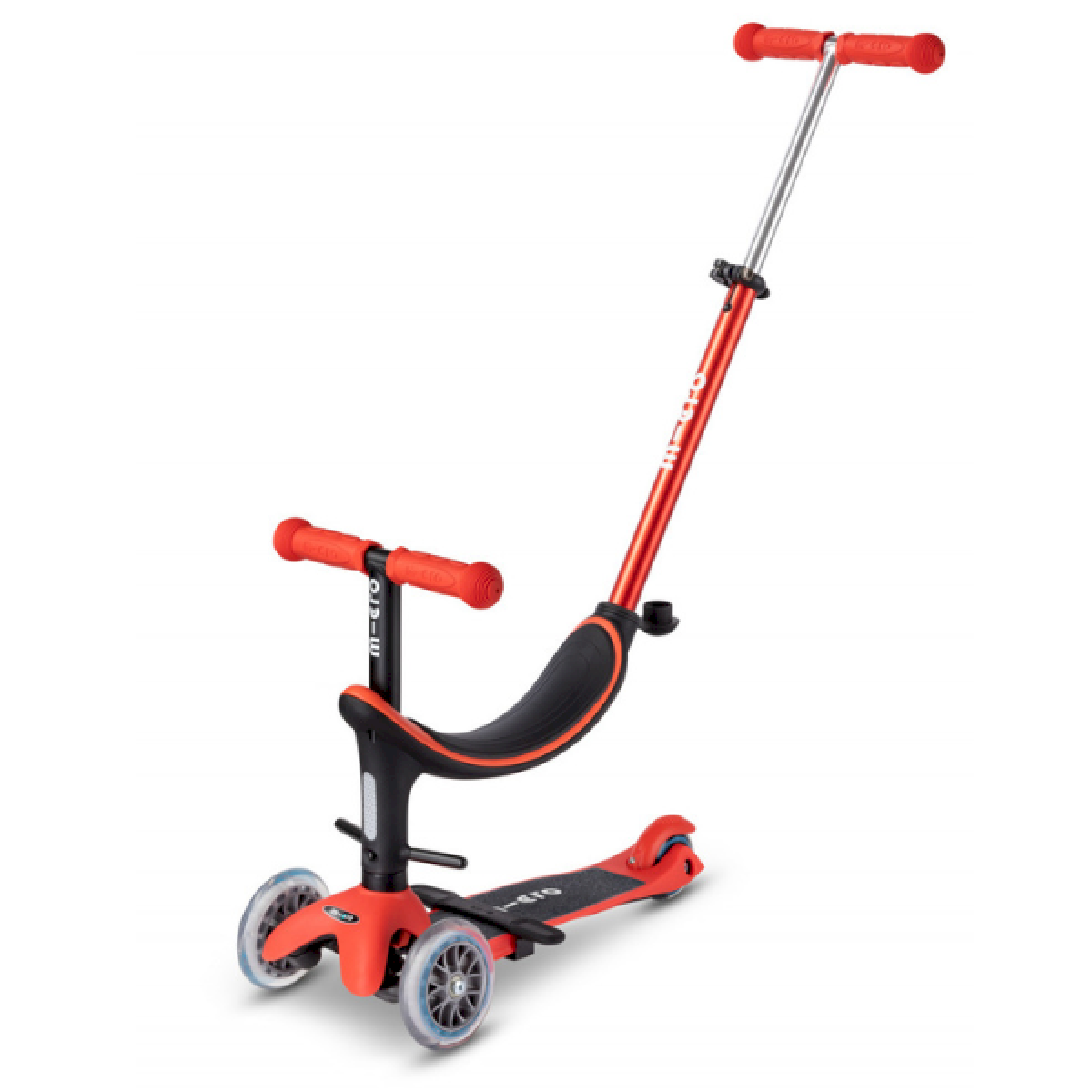 Trottinette évolutive mini micro 3 en 1 révolution rouge