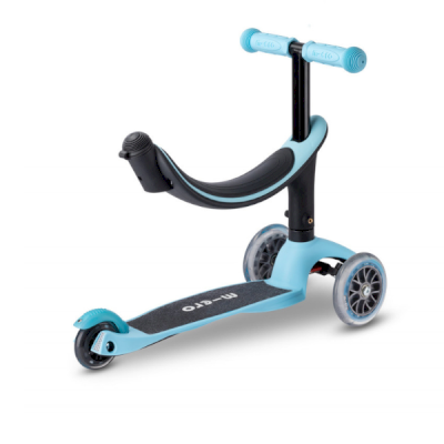 Trottinette évolutive mini micro 3 en 1 révolution Bleue