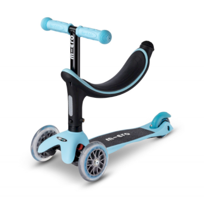 Trottinette évolutive mini micro 3 en 1 révolution Bleue