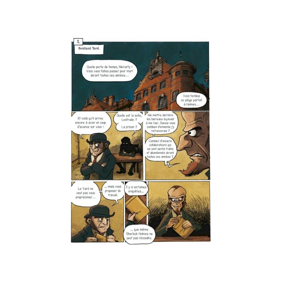 La BD dont vous êtes le héros : Sherlock Holmes et Moriarty - Tome 3