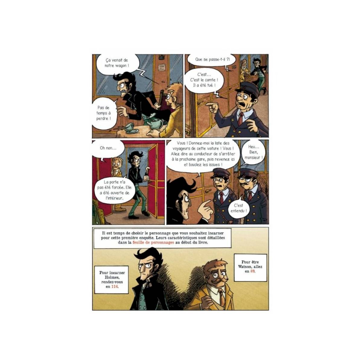 La BD dont vous êtes le héros : Sherlock Holmes et Moriarty - Tome 3