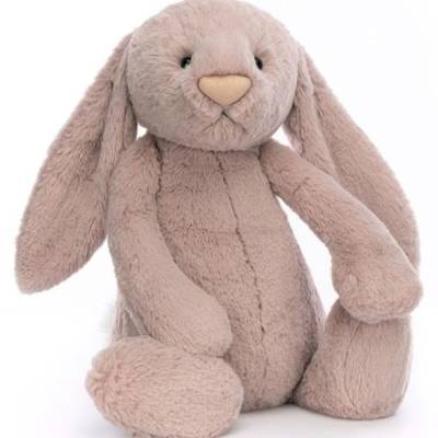 Peluche Lapin Rosa luxe bashful 51cm